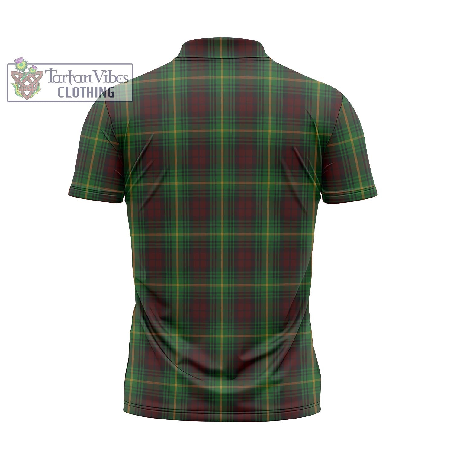 Martin Tartan Zipper Polo Shirt - Tartan Vibes Clothing