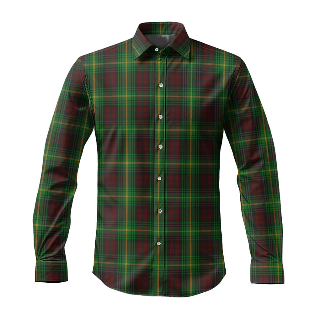 Martin Tartan Long Sleeve Button Up Shirt Men's Shirt - Tartan Vibes Clothing