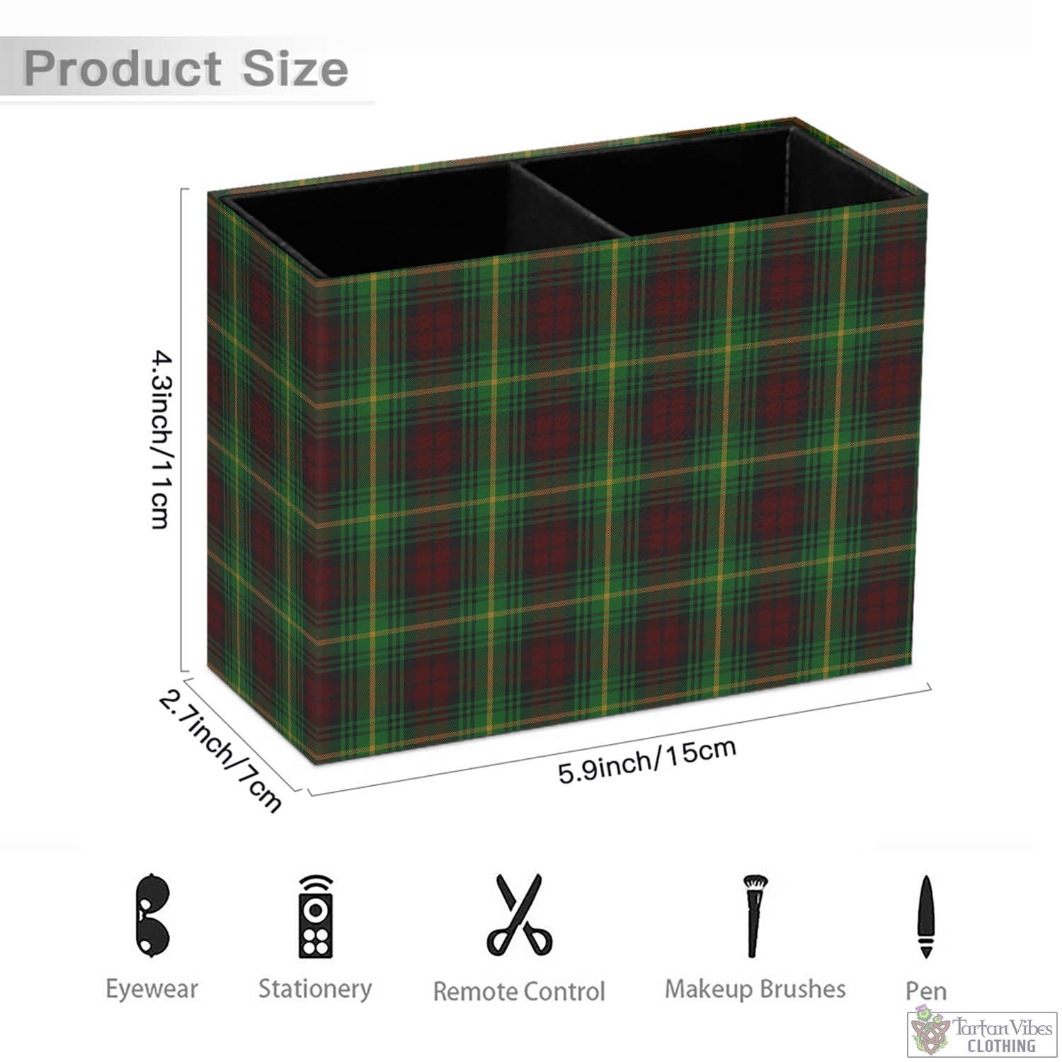 Martin Tartan Pen Holder - Tartan Vibes Clothing