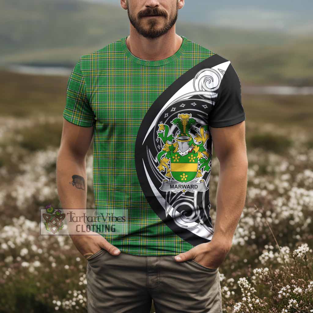 Tartan Vibes Clothing Marward Irish Clan T-Shirt Celtic Circle Style