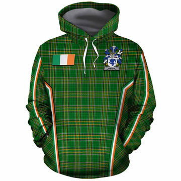 Mason Irish Clan Coat of Arm Tartan Cotton Hoodie Flag Style