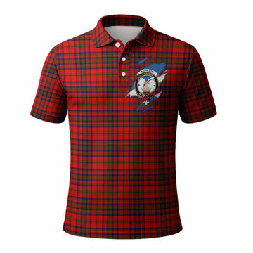 Matheson Clan Crest In Me Tartan Polo Shirt Scotland Flag Style