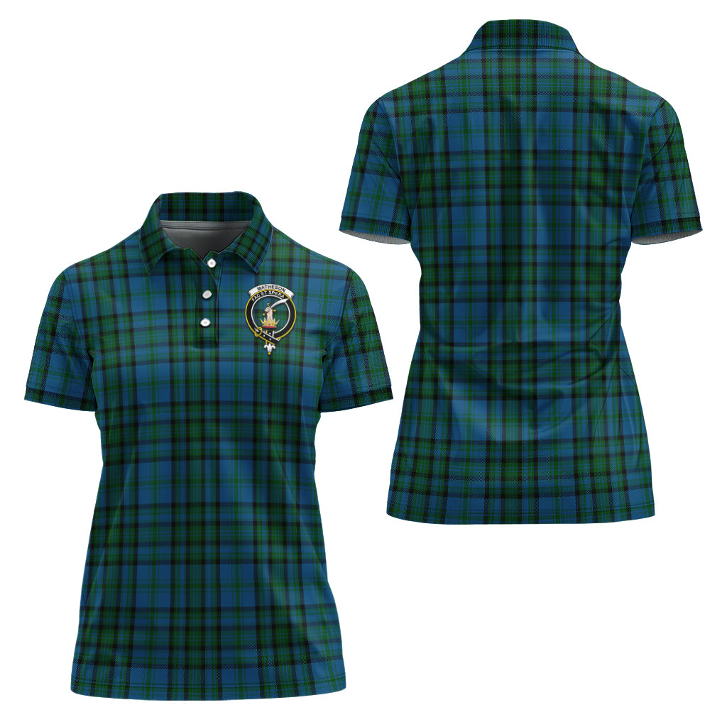 matheson-hunting-tartan-polo-shirt-with-family-crest-for-women