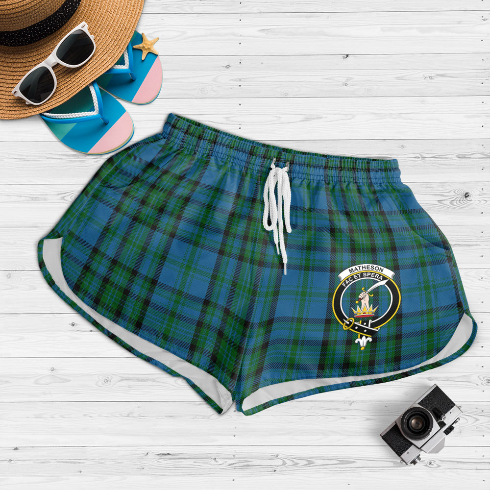 matheson-hunting-tartan-womens-shorts-with-family-crest