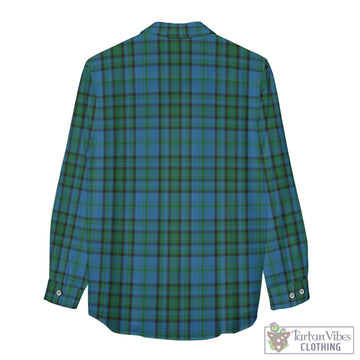 Matheson Hunting Tartan Womens Casual Shirt with Family Crest