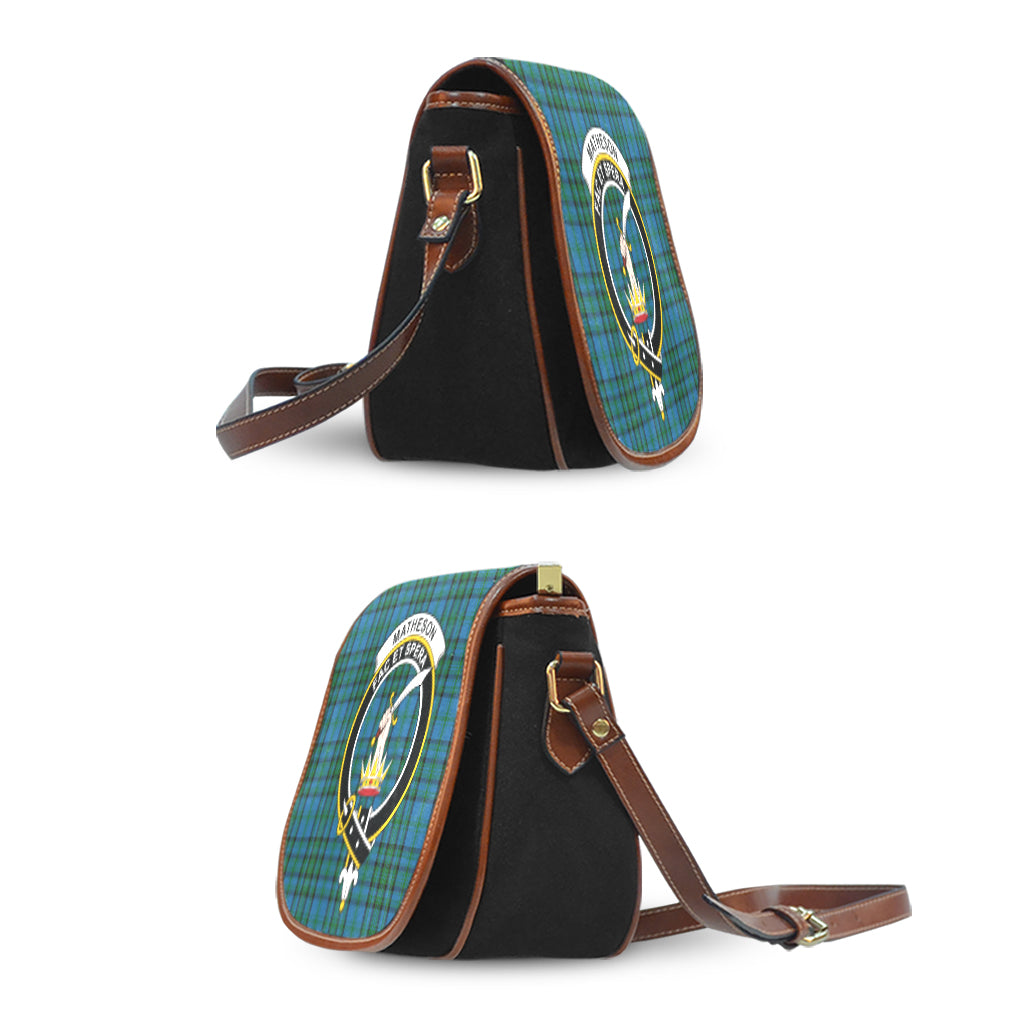 matheson-hunting-tartan-saddle-bag-with-family-crest