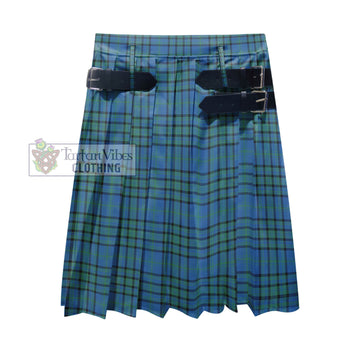 Matheson Hunting Ancient Tartan Men's Pleated Skirt - Fashion Casual Retro Scottish Kilt Style