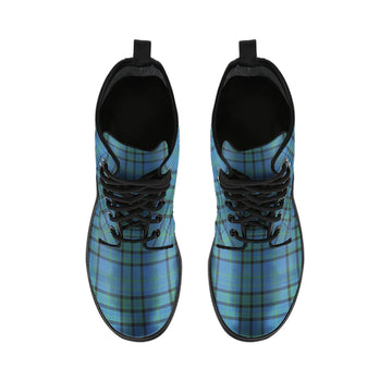 Matheson Hunting Ancient Tartan Leather Boots