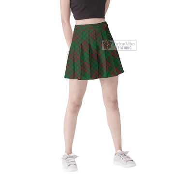 Matheson Hunting Highland Tartan Women's Plated Mini Skirt