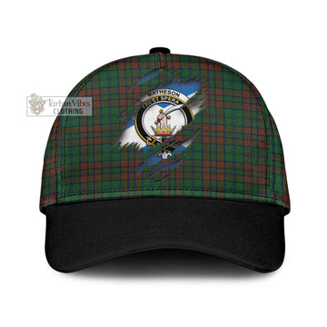 Matheson Hunting Highland Tartan Classic Cap with Family Crest In Me Style