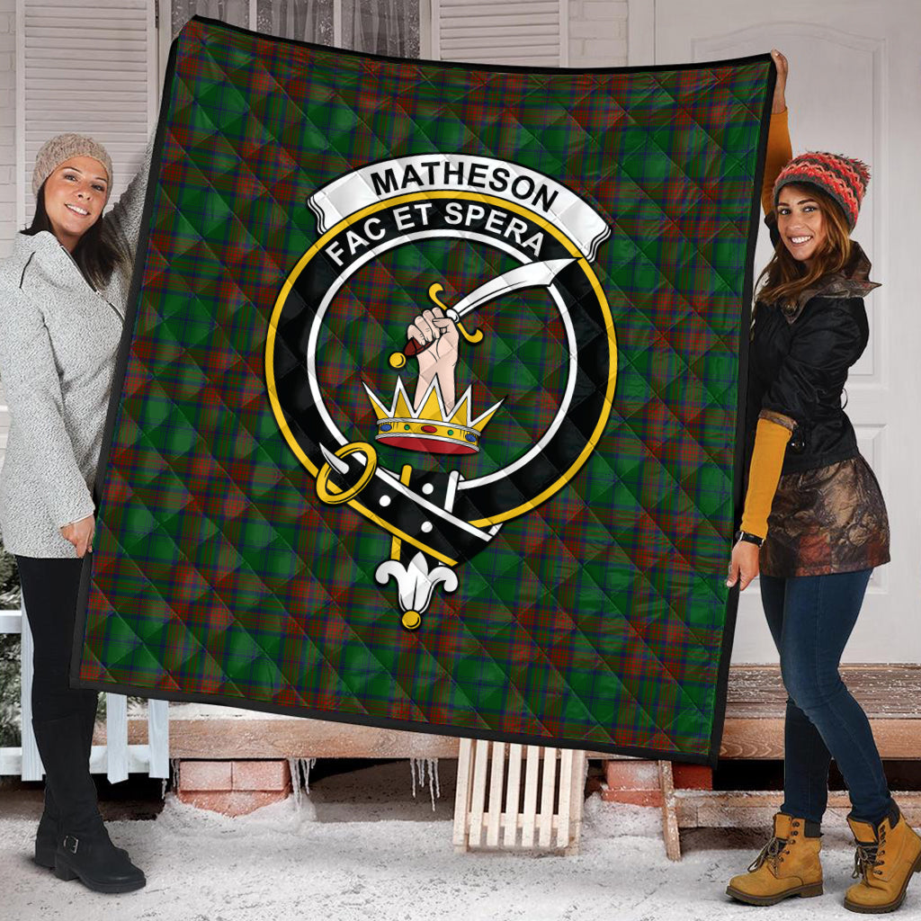 matheson-hunting-highland-tartan-quilt-with-family-crest