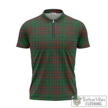 Matheson Hunting Highland Tartan Zipper Polo Shirt