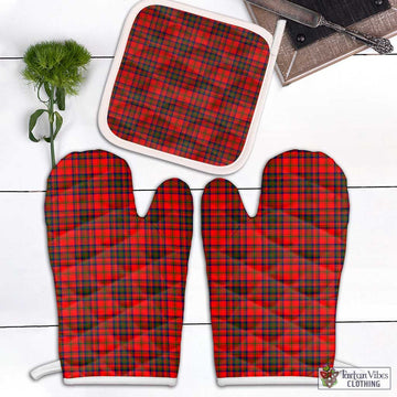 Matheson Tartan Combo Oven Mitt & Pot-Holder Combo 1 Oven Mitt & 1 Pot-Holder White - Tartan Vibes Clothing
