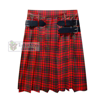Matheson Modern Tartan Men's Pleated Skirt - Fashion Casual Retro Scottish Kilt Style