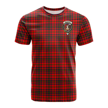 Matheson Modern Tartan T-Shirt with Family Crest