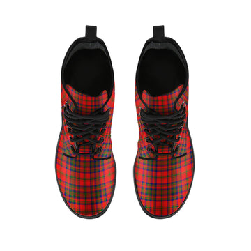 Matheson Tartan Leather Boots