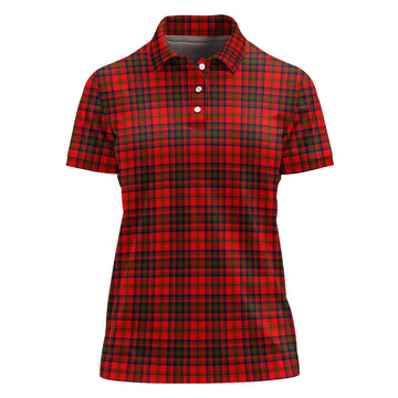 Matheson Tartan Polo Shirt For Women