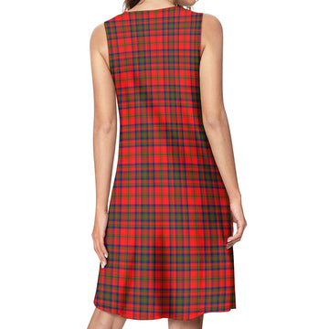 Matheson Modern Tartan Womens Casual Dresses - Tartanvibesclothing
