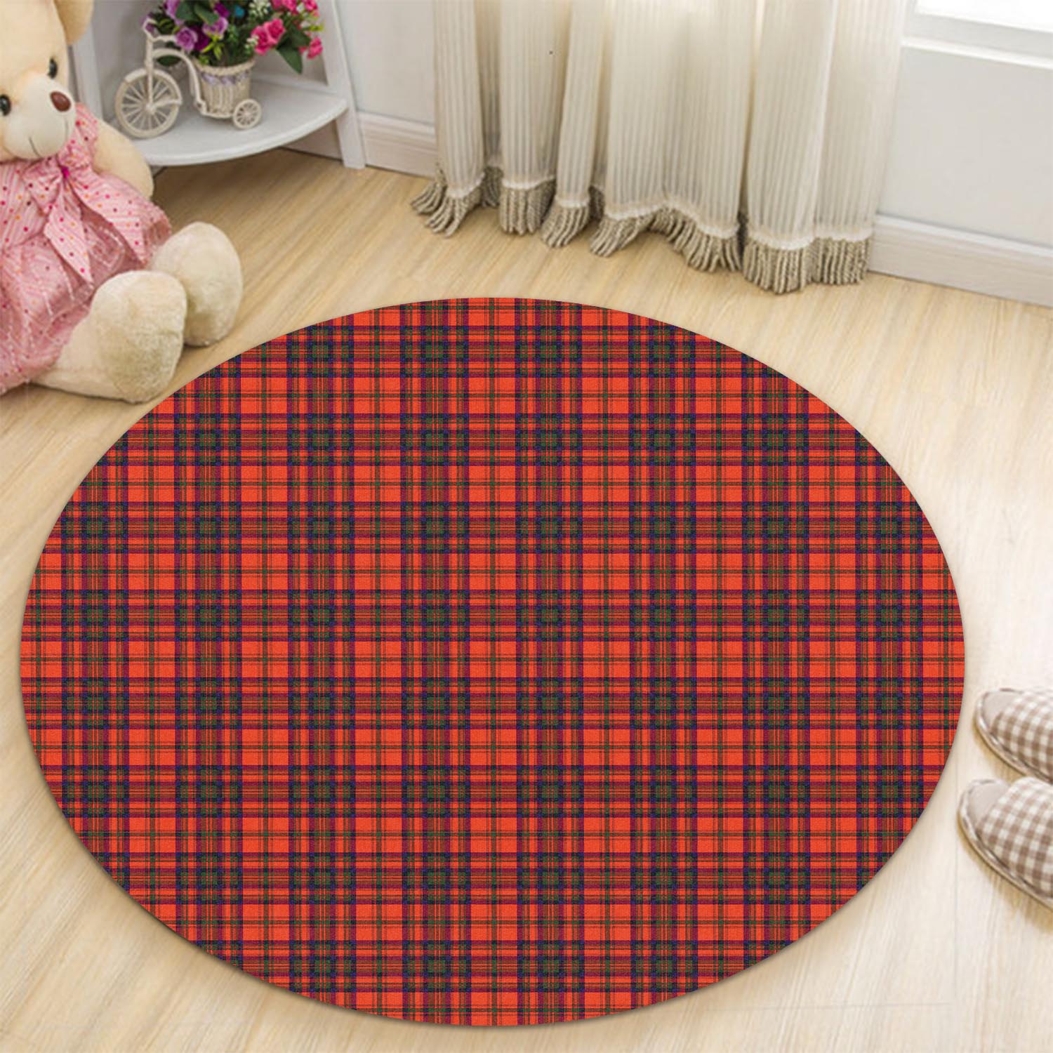 Matheson Tartan Round Rug - Tartan Vibes Clothing