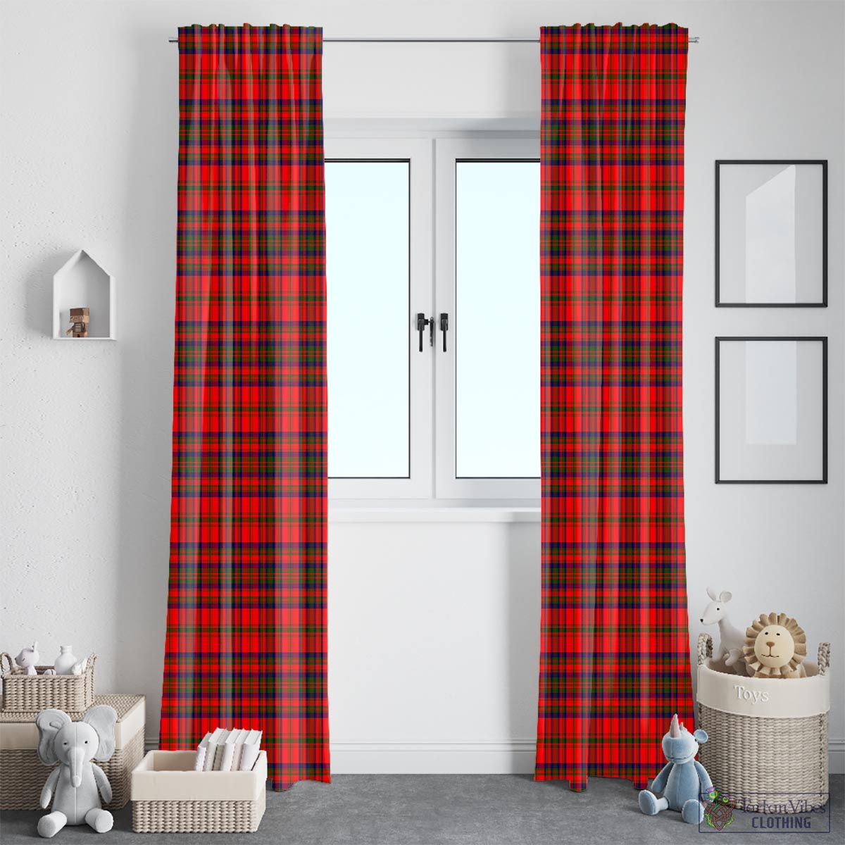 Matheson Modern Tartan Window Curtain