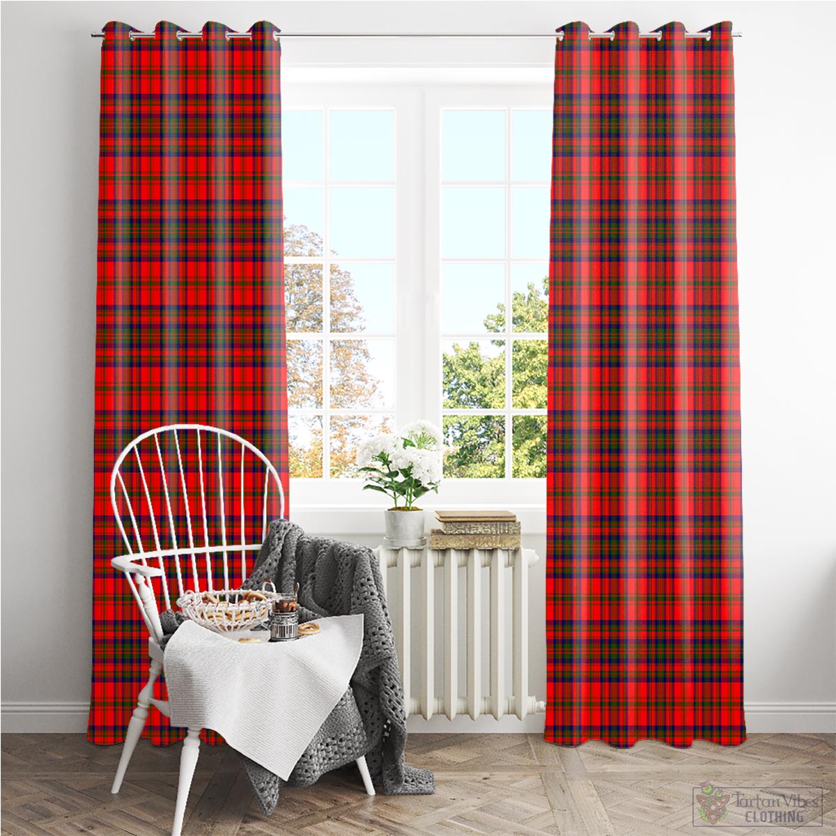 Matheson Modern Tartan Window Curtain