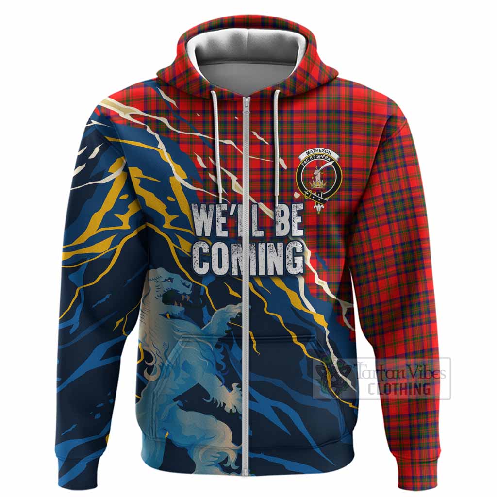 Matheson Scotland Tartan Hoodie WC2026 Football - We'll Be Coming