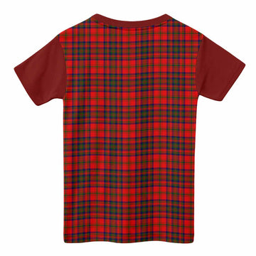 Matheson Tartan Accent Kid T-shirt with Family Crest