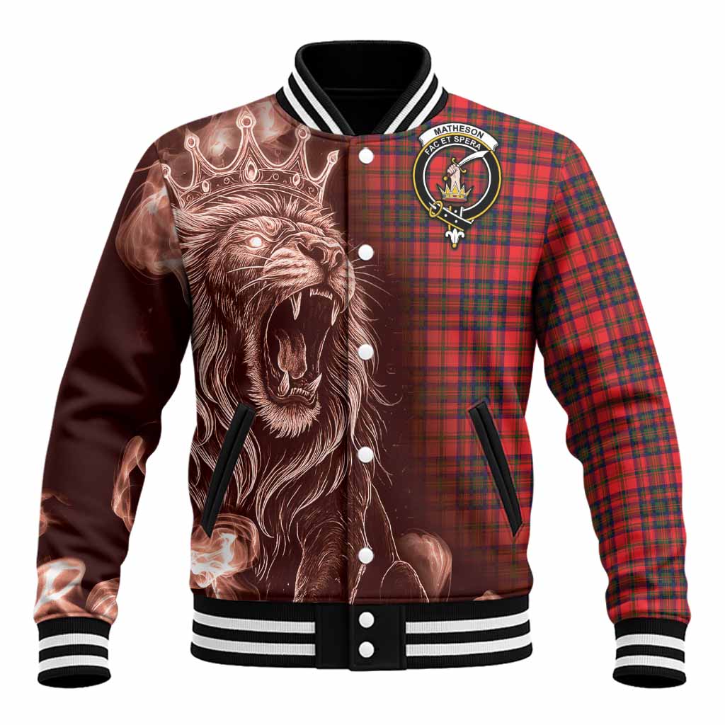Matheson Tartan Baseball Jacket Roaring Lion Heritage