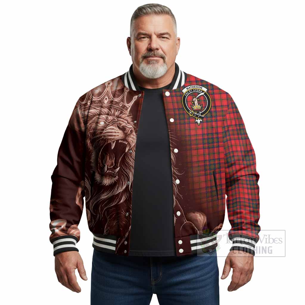 Matheson Tartan Baseball Jacket Roaring Lion Heritage