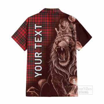 Matheson Tartan Cotton Hawaiian Shirt Roaring Lion Heritage