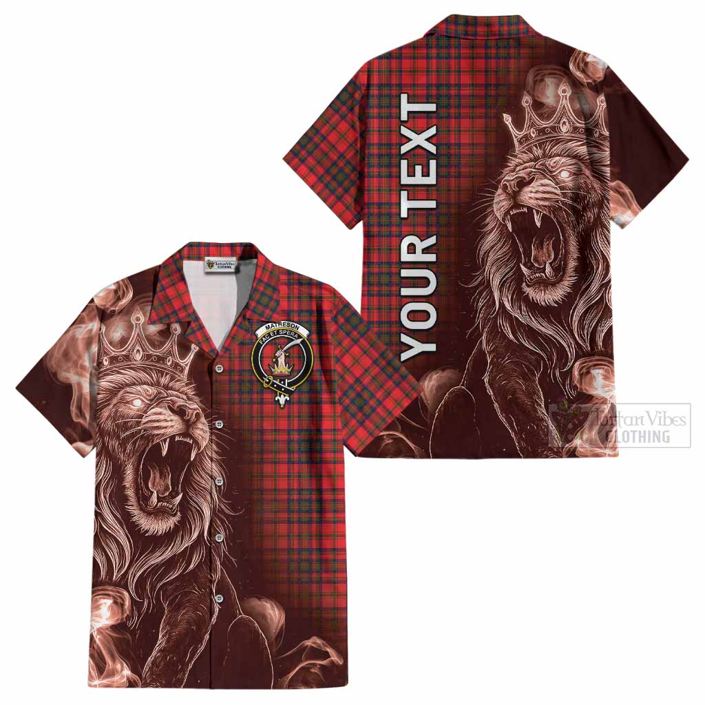 Matheson Tartan Cotton Hawaiian Shirt Roaring Lion Heritage