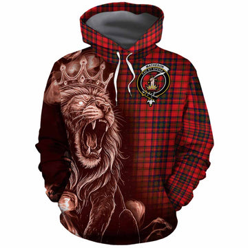 Matheson Tartan Cotton Hoodie Roaring Lion Heritage