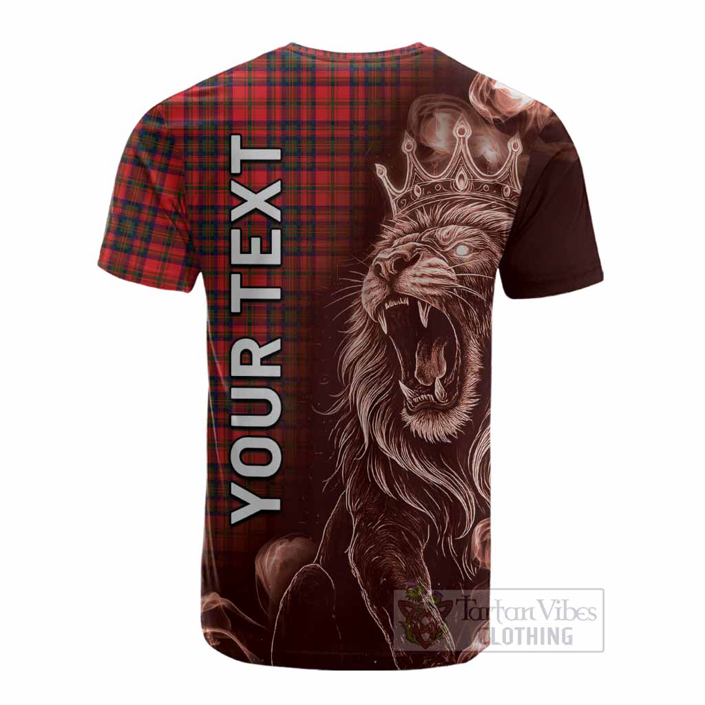 Matheson Tartan Cotton T-shirt Roaring Lion Heritage