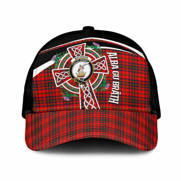 Matheson Tartan Crest Classic Cap Scottish Thistle Celtic Cross Alba Gu Brath