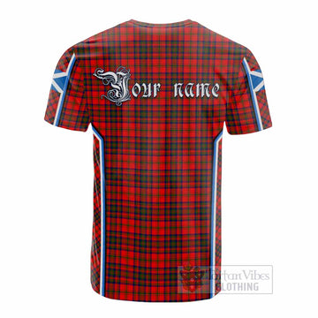Matheson Tartan Crest Cotton T-shirt Scotland Coat of Arm Flag Style - Tartan Vibes Clothing