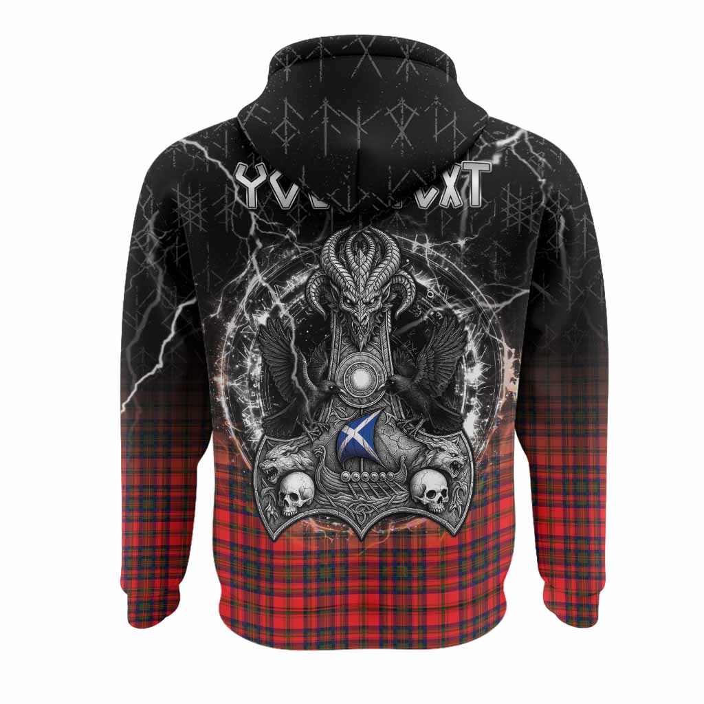 Matheson Tartan Crest Hoodie Celtic Odin's Raven Legacy