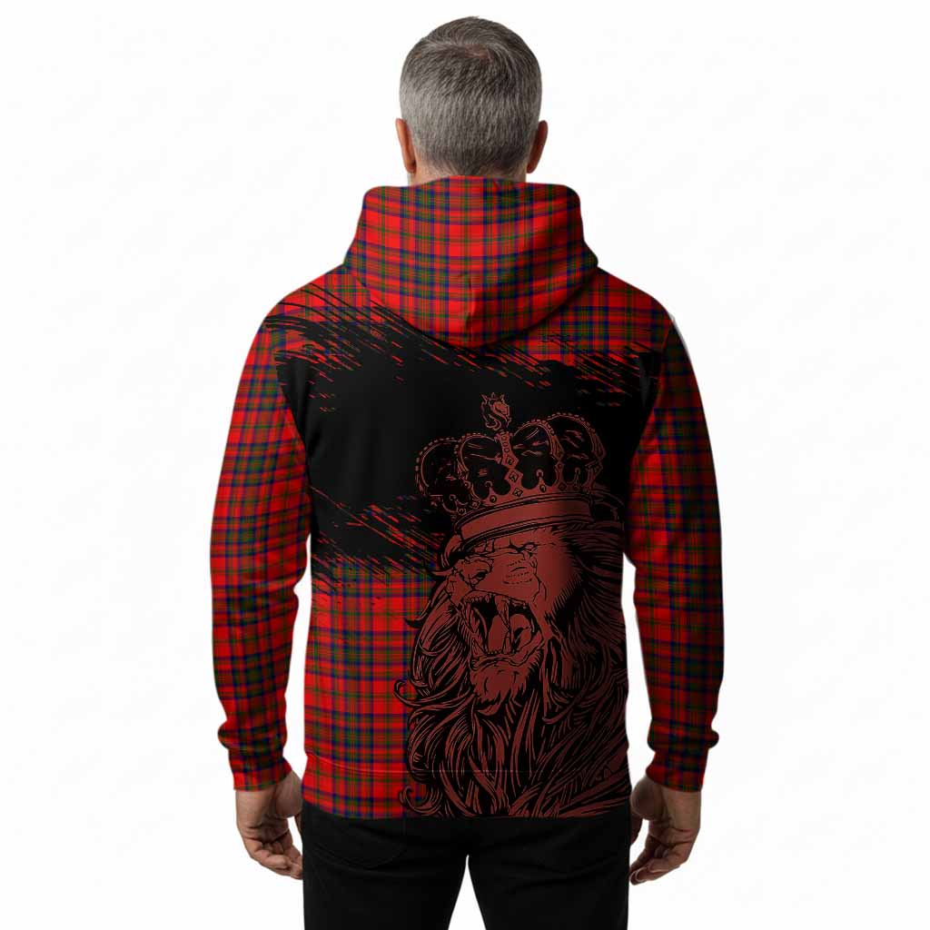 Matheson Tartan Crest Hoodie Crowned Lion Heritage Style