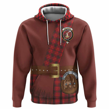 Matheson Tartan Crest Hoodie Kilt Costume Style