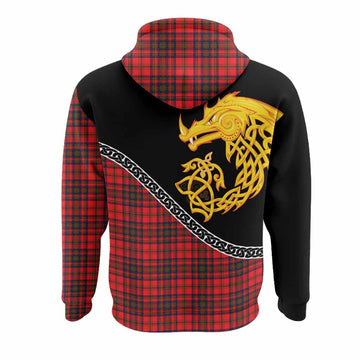 Matheson Tartan Crest Hoodie Legendary Dragon Knot Half Style