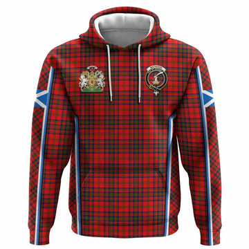 Matheson Tartan Crest Hoodie Scotland Coat of Arm Flag Style