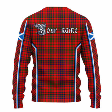 Matheson Tartan Crest Knitted Sweater Scotland Coat of Arm Flag Style - Tartan Vibes Clothing