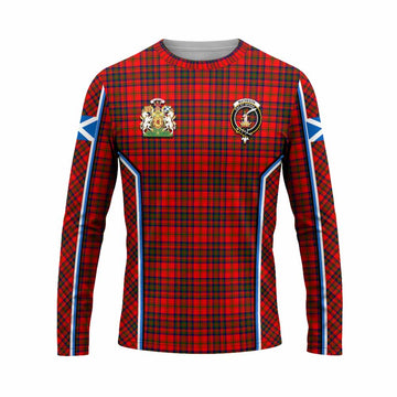 Matheson Tartan Crest Long Sleeve T-Shirt Scotland Coat of Arm Flag Style - Tartan Vibes Clothing