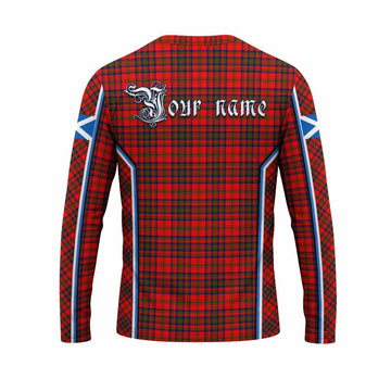 Matheson Tartan Crest Long Sleeve T-Shirt Scotland Coat of Arm Flag Style - Tartan Vibes Clothing