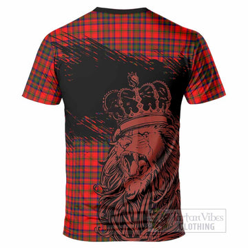 Matheson Tartan Crest T-Shirt Crowned Lion Heritage Style