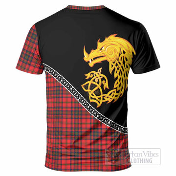 Matheson Tartan Crest T-Shirt Legendary Dragon Knot Half Style
