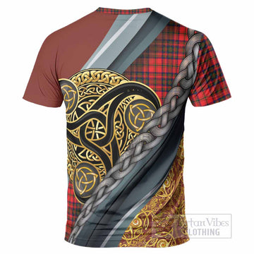 Matheson Tartan Crest T-Shirt Scottish Triskele Celtic