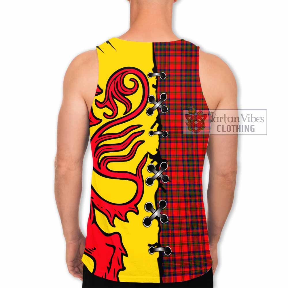 Matheson Tartan Family Crest Men Tank Top Lion Rampant Honor - Tartan Vibes Clothing