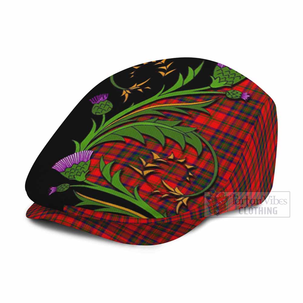Matheson Tartan Flat Cap, Jeff Cap Scottish Thistle Pride Heritage Art