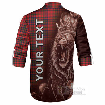 Matheson Tartan Ghillie Shirt Roaring Lion Heritage