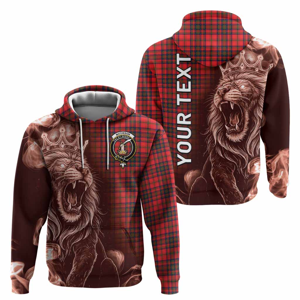 Matheson Tartan Hoodie Roaring Lion Heritage